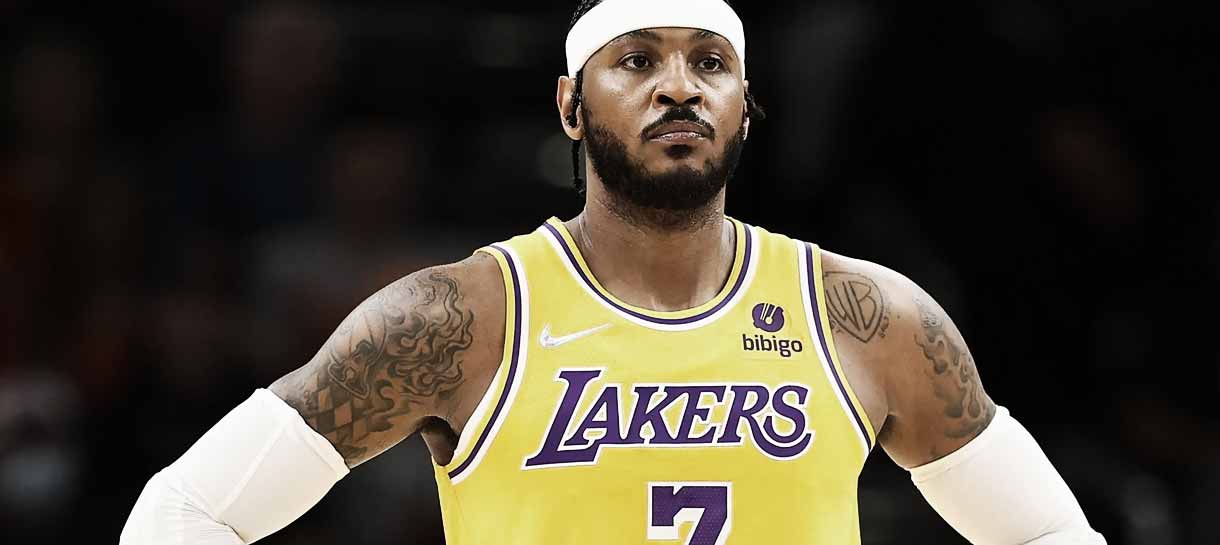 NBA: Carmelo Anthony manda recado muito otimista sobre estreia do Lakers