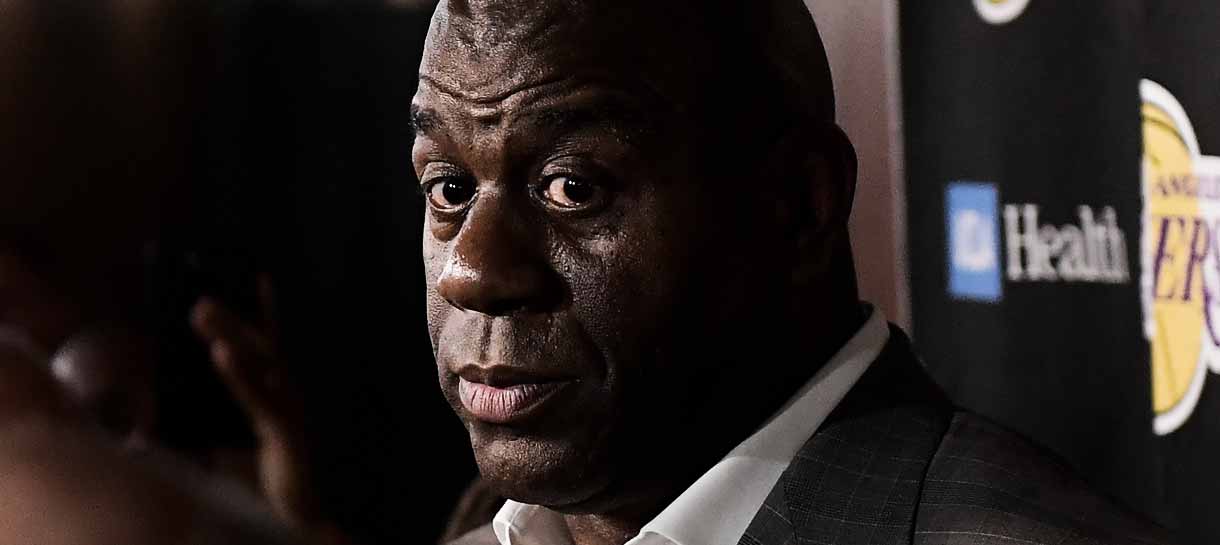 NBA: Magic Johnson revela seu maior arrependimento como presidente do Lakers