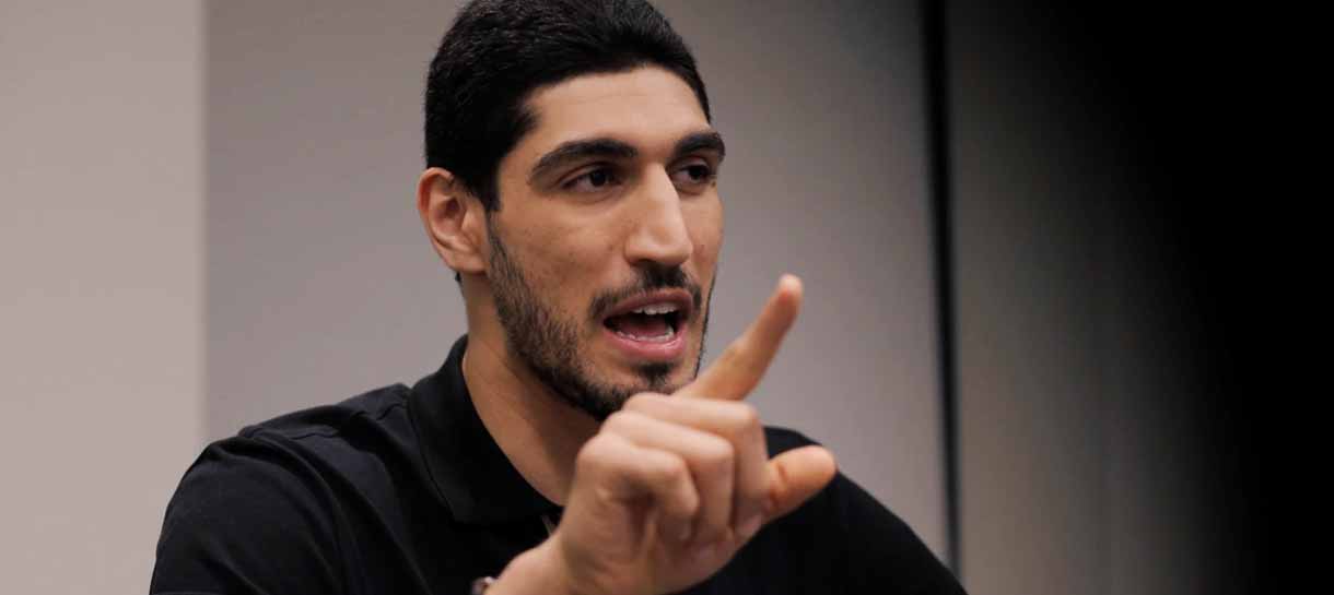 Pela NBA: China suspende transmissão de jogo do Celtics após vídeo de Enes Kanter