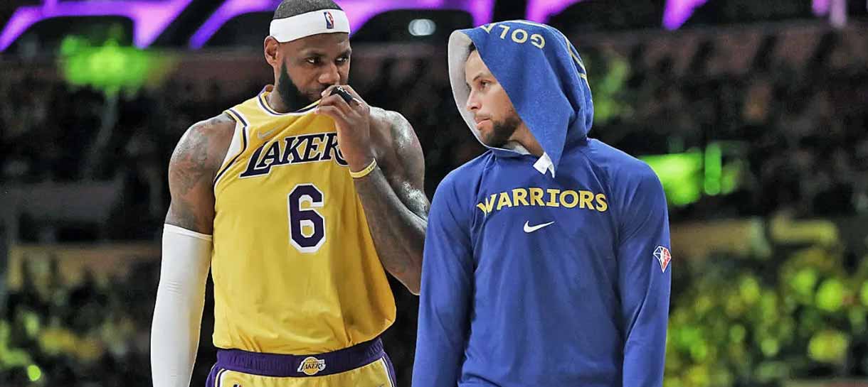 NBA: Atuação monstruosa de Stephen Curry arranca elogios de LeBron James