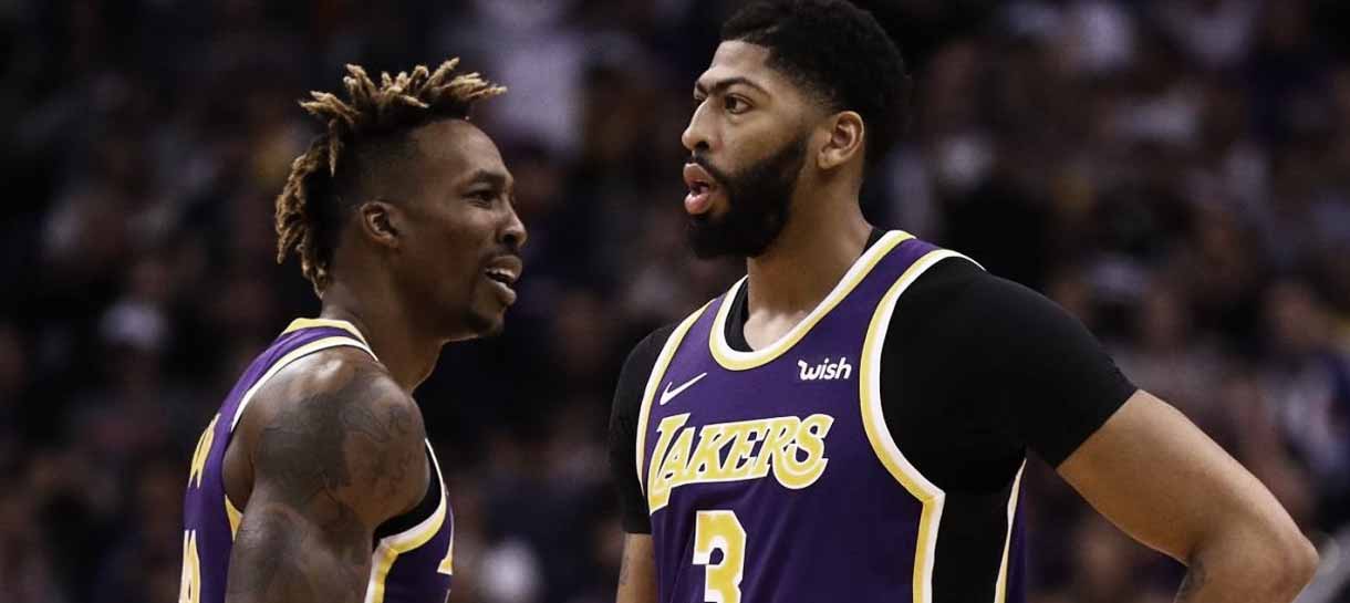 NBA: Lakers tem briga de Davis e Howard em derrota para o Suns
