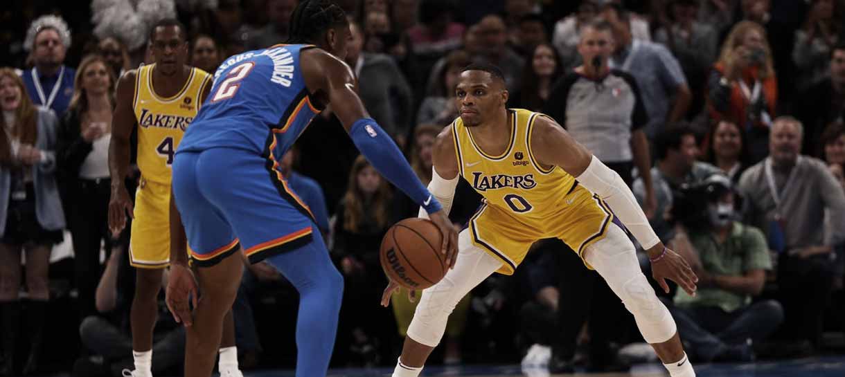 NBA: Lakers desperdiça liderança gigantesca em derrota para o Thunder