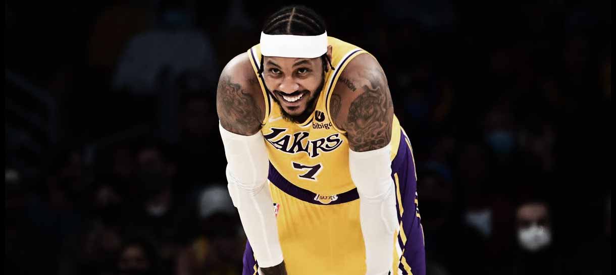 NBA: O motivo pelo qual Carmelo Anthony não é titular no Lakers