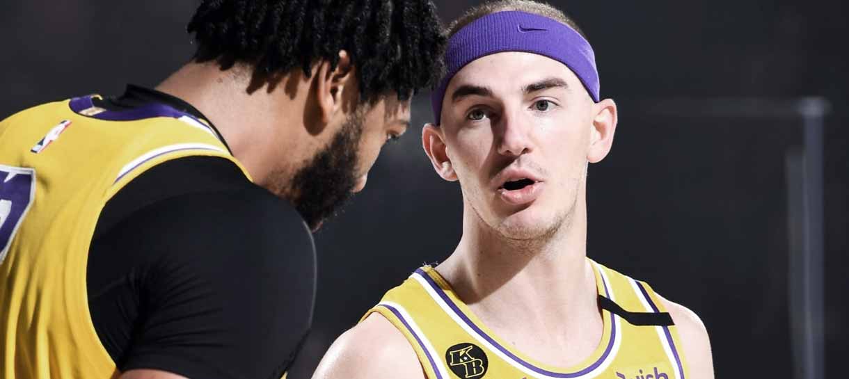 NBA: Anthony Davis fala sobre a expectativa de jogar contra Alex Caruso pela primeira vez