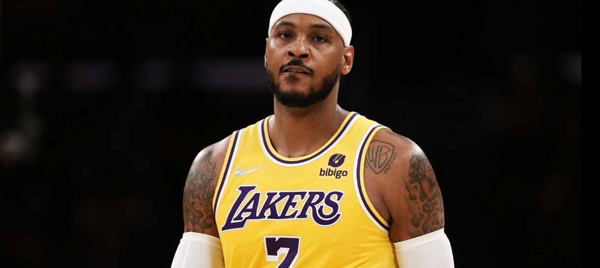 NBA: Carmelo Anthony não poupa ninguém após derrota do Lakers