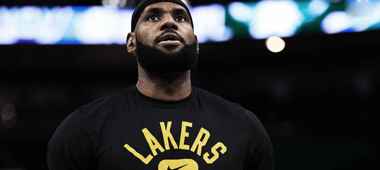 NBA: Status de LeBron James para jogo entre Lakers e Celtics é atualizado