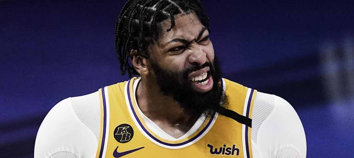 NBA: Anthony Davis pode desfalcar o Lakers nesta terça contra o Knicks