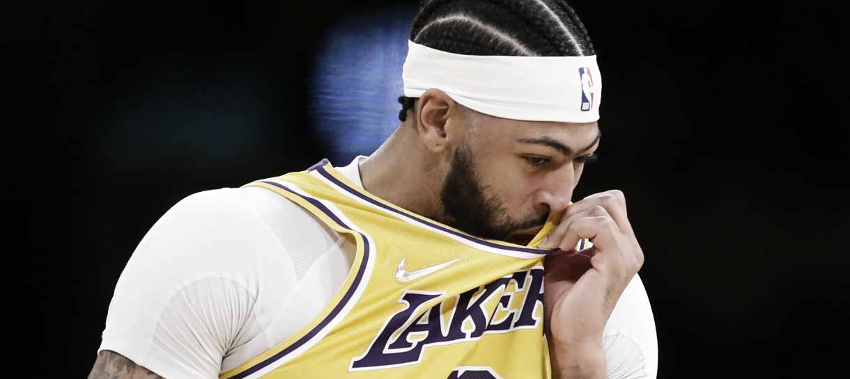 NBA: A misteriosa lesão de Anthony Davis deixa o Lakers sem respostas
