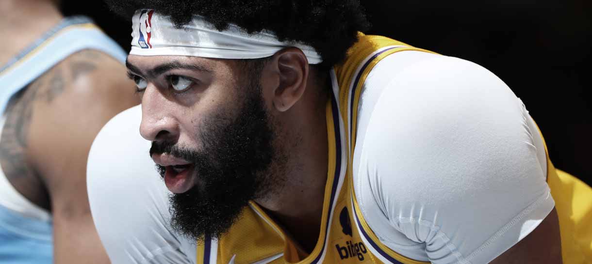 NBA: Lakers atualiza status de Anthony Davis sobre sua nova lesão
