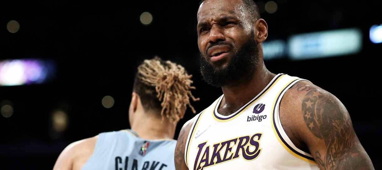 NBA: Jogador do Grizzlies tira LeBron James do sério em derrota do Lakers
