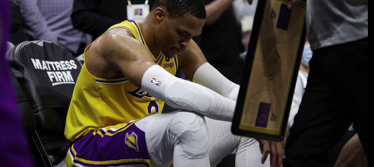 NBA: Russell Westbrook tem mais uma atuação pífia em derrota do Lakers
