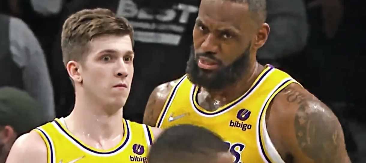 NBA: O que LeBron James disse a Austin Reaves que o deixou tão atordoado em quadra