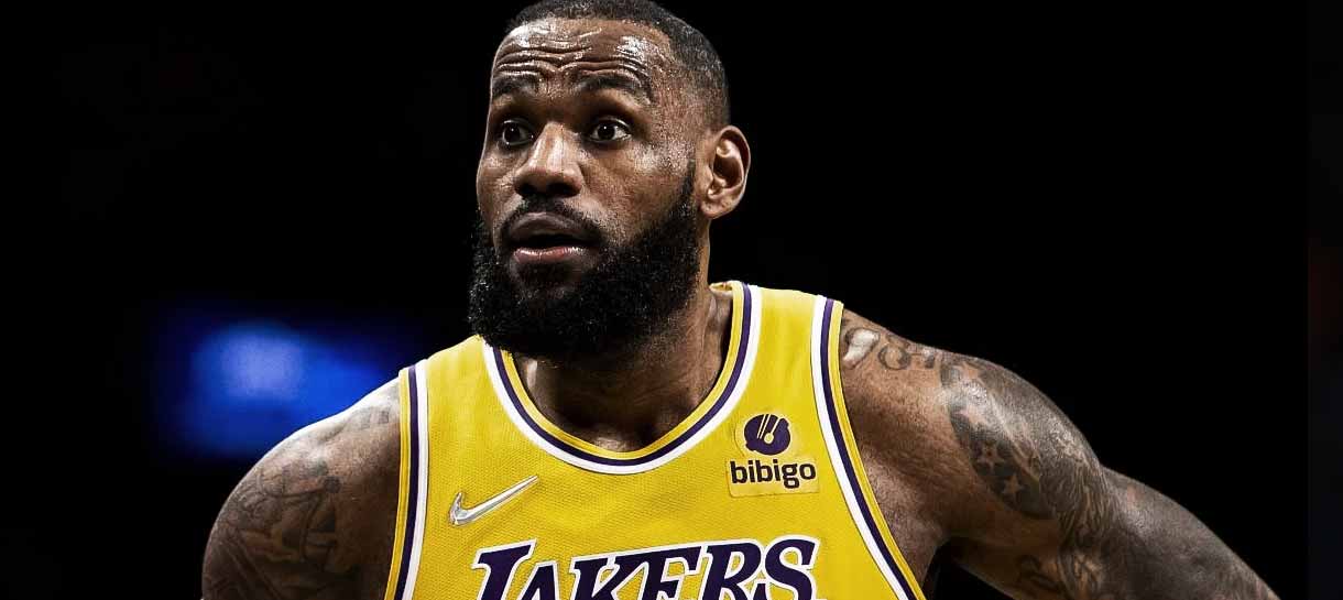NBA: LeBron James pode desfalcar o Lakers no duelo contra Joel Embiid e o Sixers