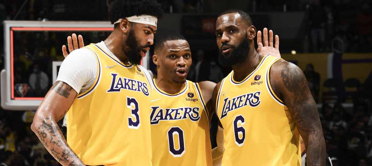 NBA: Westbrook fala sobre conexão com LeBron e Davis no Lakers