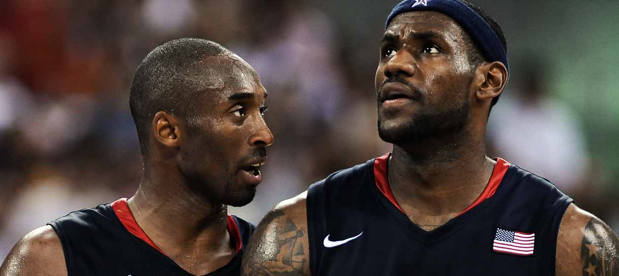 NBA: O dia que LeBron James pediu para técnico cobrar empenho de Kobe Bryant