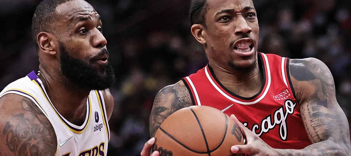 NBA: LeBron James e Draymond Green assistem juntos jogo do Bulls e vibram com atuação de DeMar DeRozan