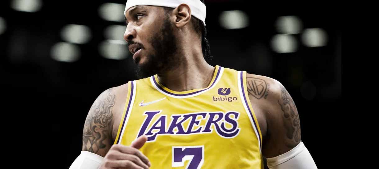 NBA: Carmelo Anthony faz previsão para o Lakers difícil de acreditar