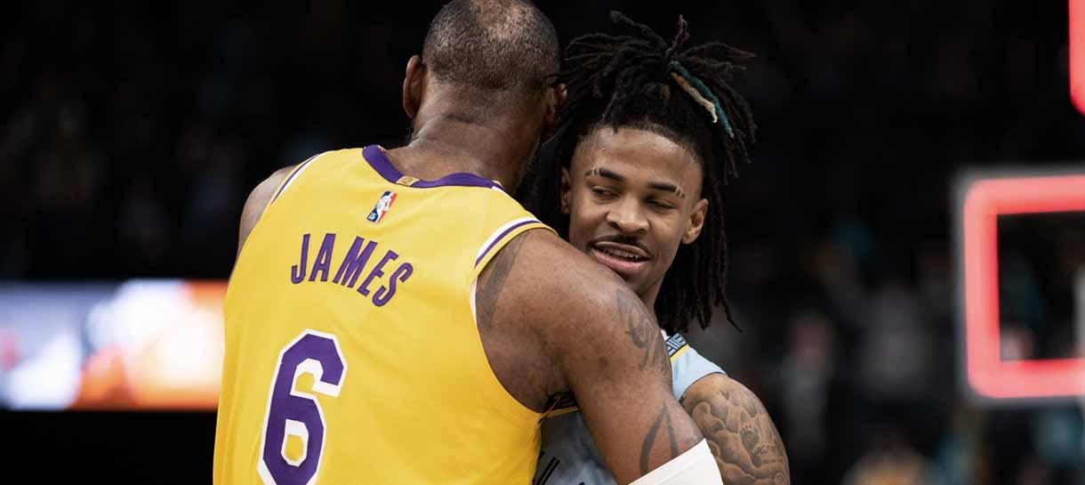 NBA: Ja Morant se rende a grande atuação de LeBron James