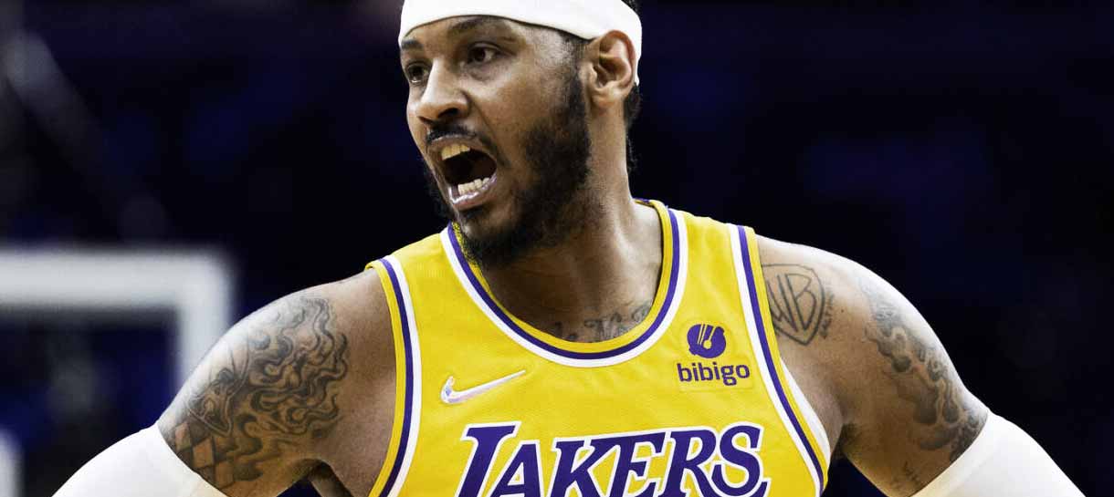 NBA: Carmelo Anthony não poupa companheiros após derrotas do Lakers