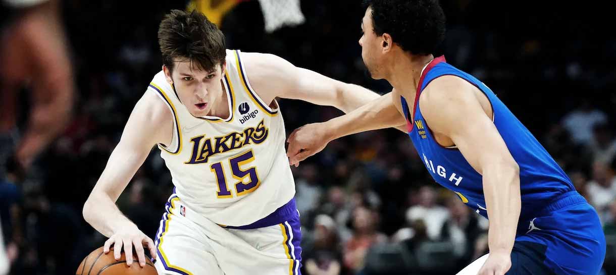 NBA: Calouro não draftado do Lakers bate recorde histórico em vitória contra o Nuggets