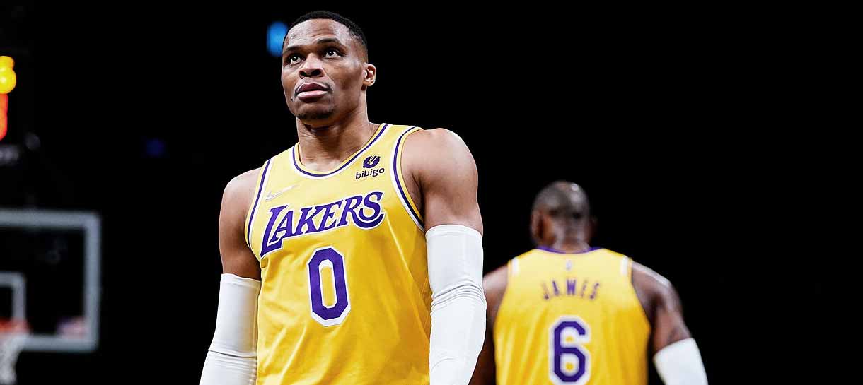 NBA: Os problemas nos bastidores do Lakers entre LeBron James e Russell Westbrook