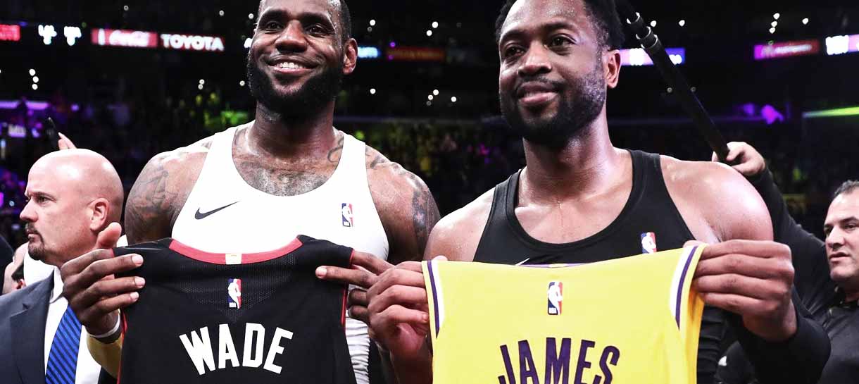 NBA: LeBron e Wade reagem a comparação com Durant e Irving