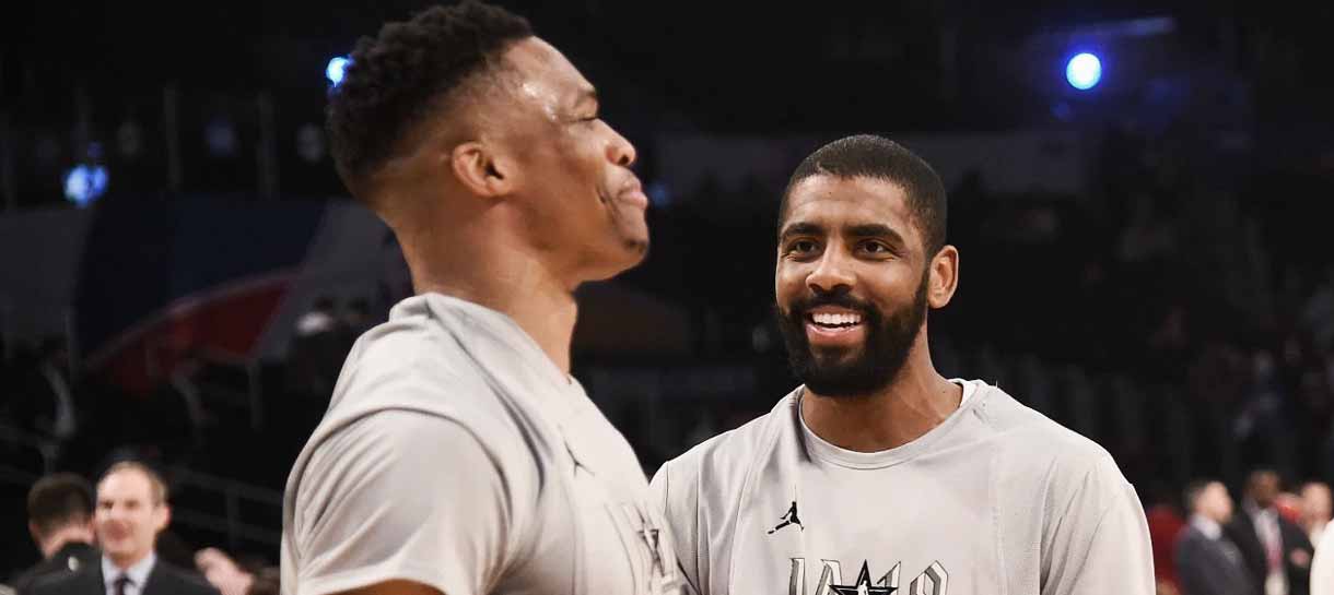 NBA: Lakers e Nets podem fazer uma troca envolvendo Kyrie Irving e Russell Westbrook?