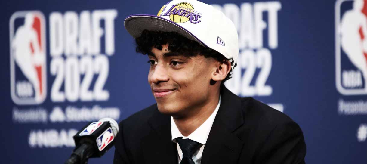 Draft NBA: Max Christie reage a chance de jogar com LeBron e Davis no Lakers