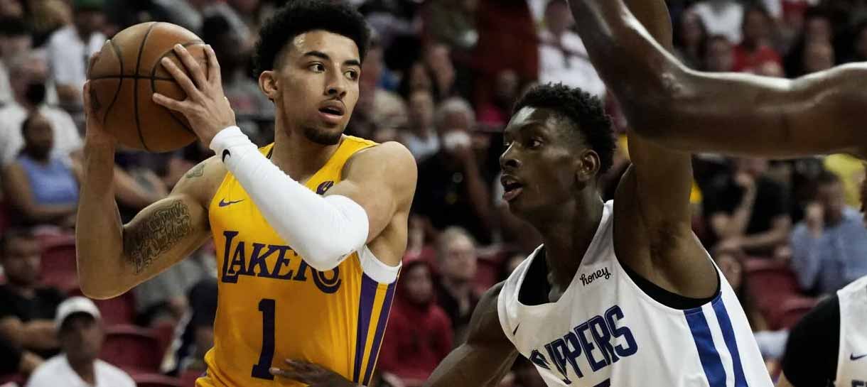 NBA: Lakers bate Clippers e vence a primeira na Summer League em Vegas