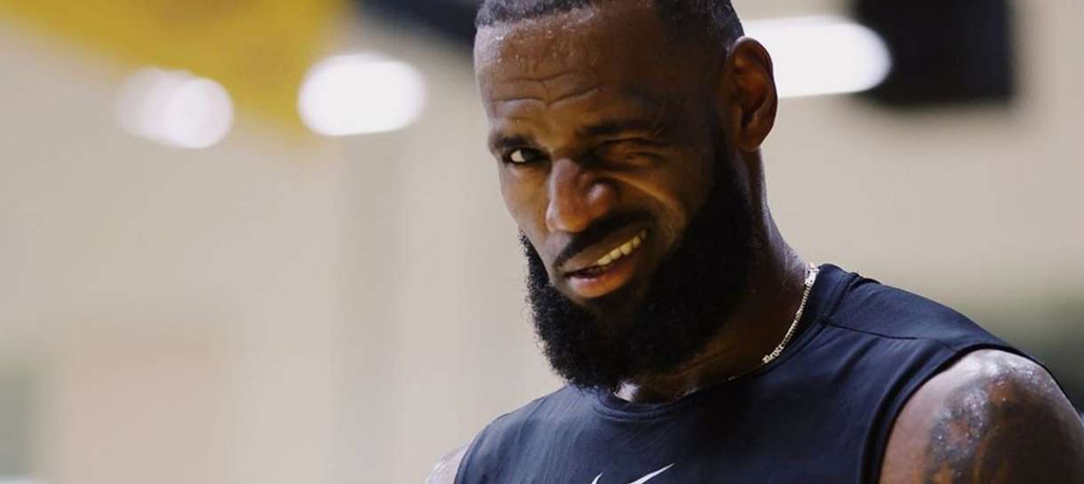 NBA: LeBron James é visto treinando uma das maiores deficiências do Lakers