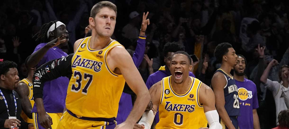 NBA: Lakers briga muito e sobrevive a prorrogação contra o Pelicans