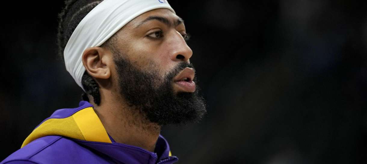 NBA: Lakers revela gravidade da lesão de Anthony Davis