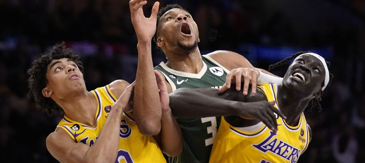 NBA: Muito desfalcado, Lakers perde para Bucks em Los Angeles