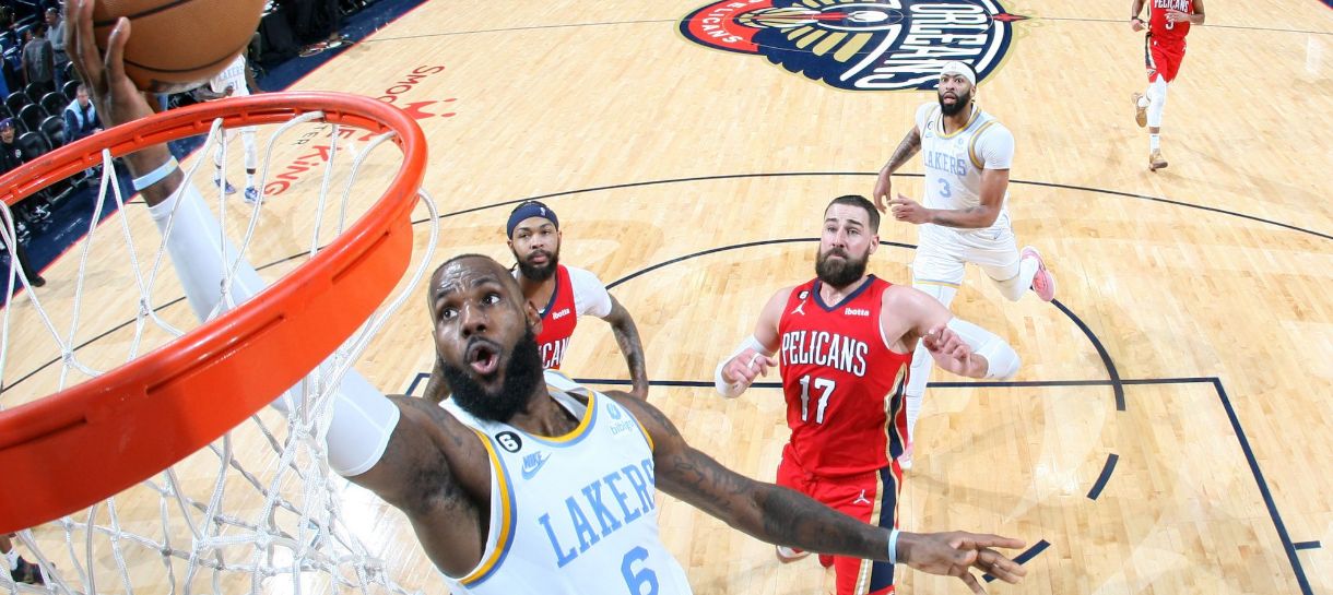 Lakers x Pelicans: onde assistir o jogo da NBA ao vivo