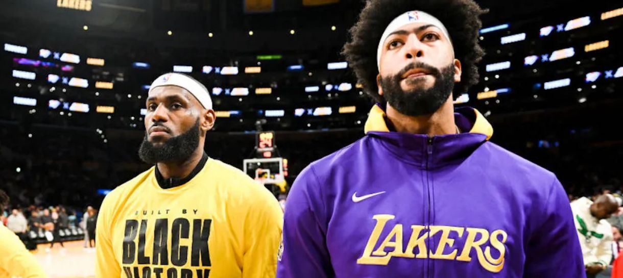 NBA: LeBron James pode ter alertado Anthony Davis sobre o resto da temporada do Lakers