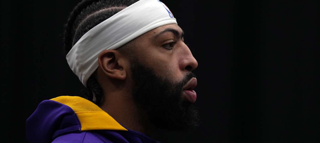 NBA: Anthony Davis vai desfalcar o Lakers novamente