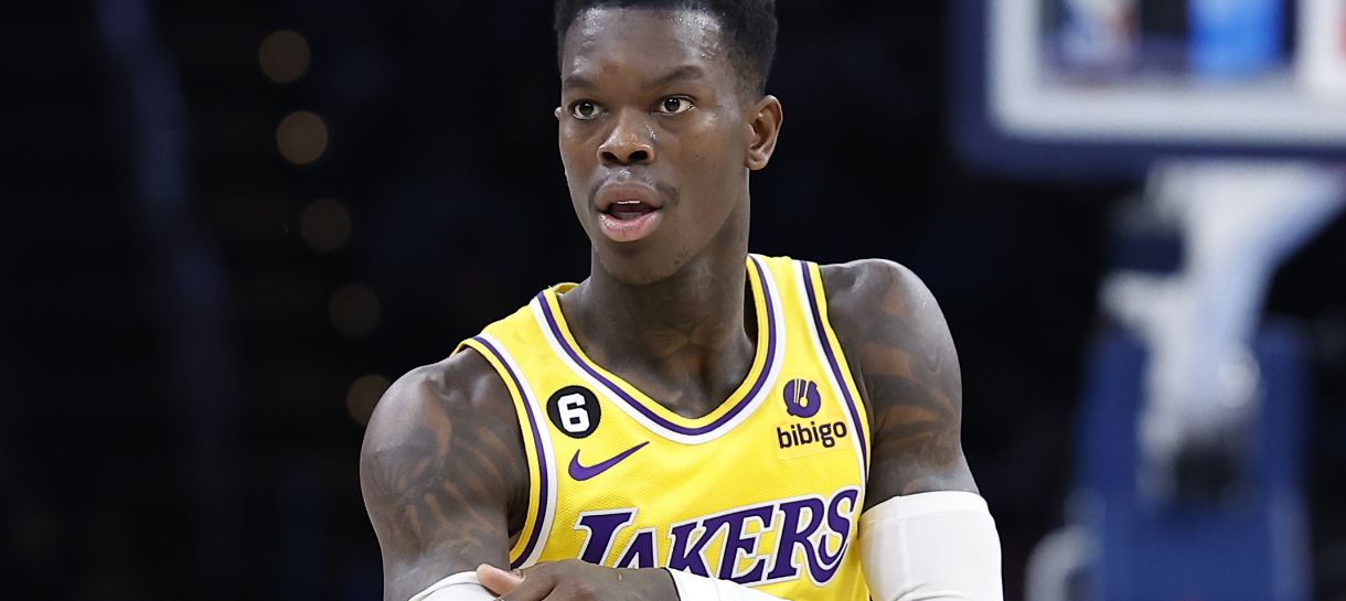NBA: Dennis Schroder dá susto na torcida do Lakers em lance feio contra o Thunder