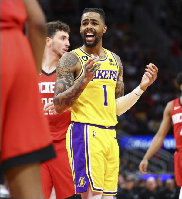 NBA: D’Angelo Russell pode voltar a desfalcar o Lakers