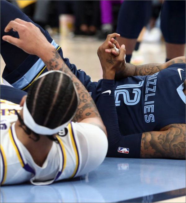 NBA: Lakers e Grizzlies atualizam status de lesão de Anthony Davis e Ja Morant