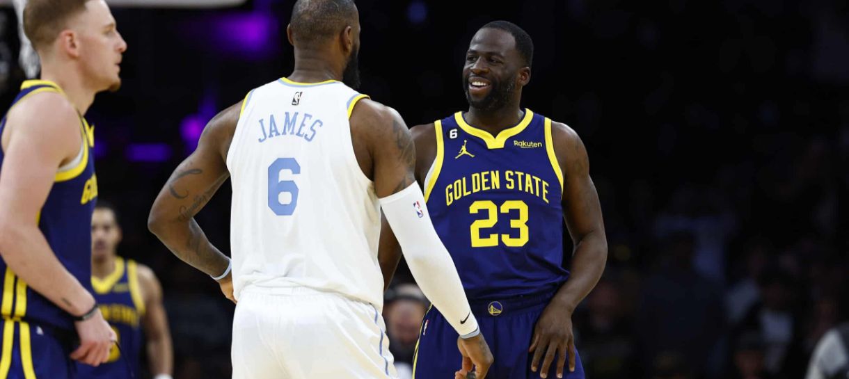 NBA: Green explica porque se surpreendeu com LeBron após primeiro jogo entre Lakers e Warriors