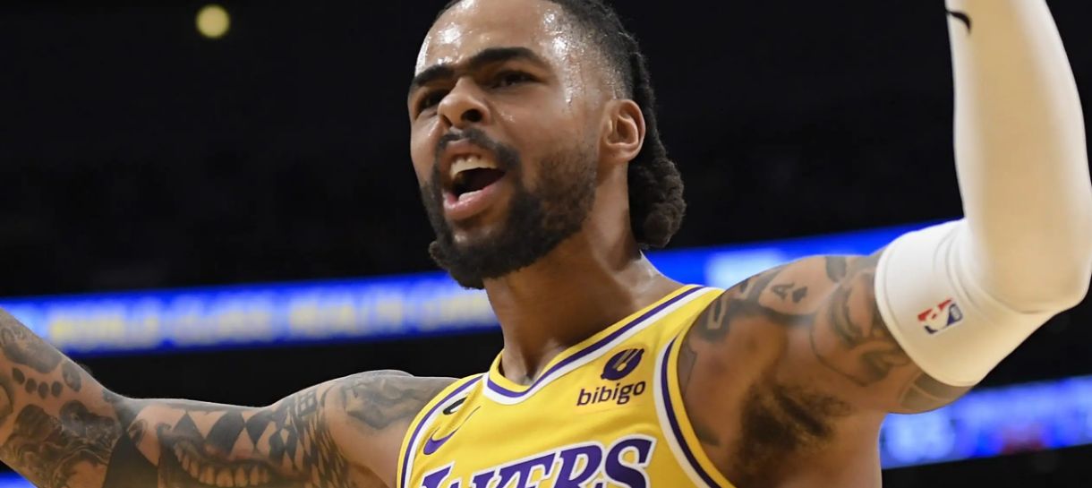 NBA: Lakers em alerta sobre movimentação com D’Angelo Russell