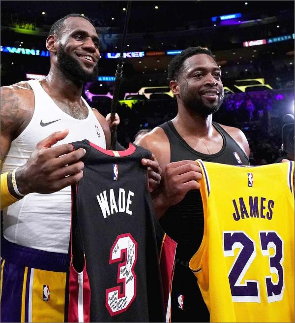 NBA: Dwyane Wade explica como a lesão de LeBron James foi boa para o Lakers
