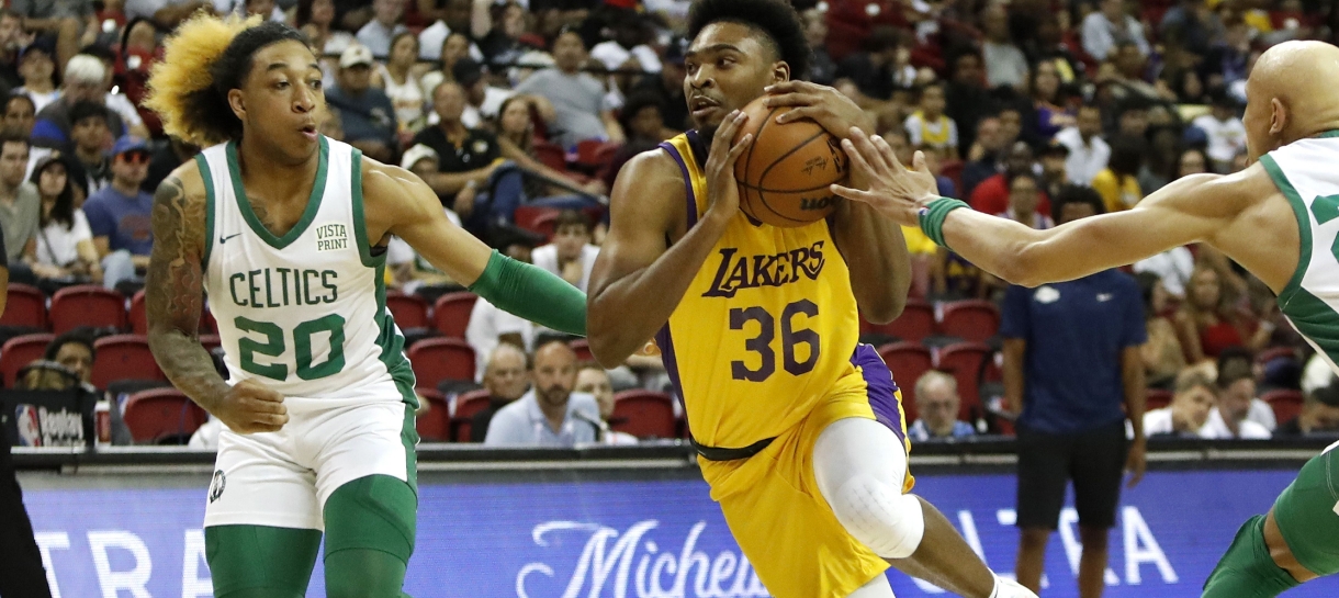 NBA: Lakers não resiste ao Celtics e perde primeira na Summer League