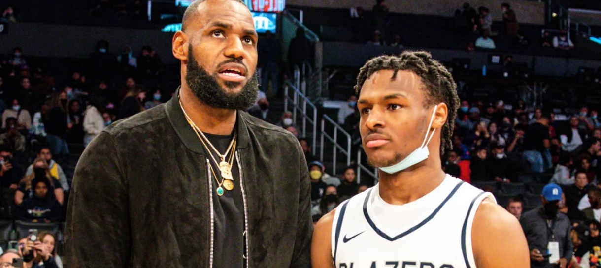 NBA: LeBron James posta vídeo de Bronny se recuperando em casa