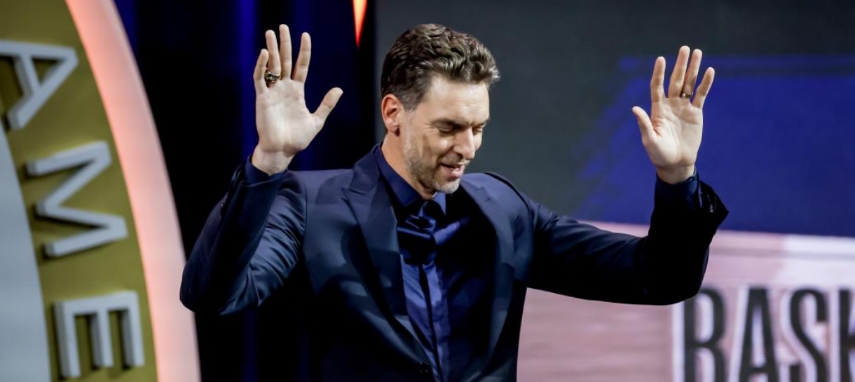 NBA: Assista a cerimônia e discurso de Pau Gasol no Hall da Fama