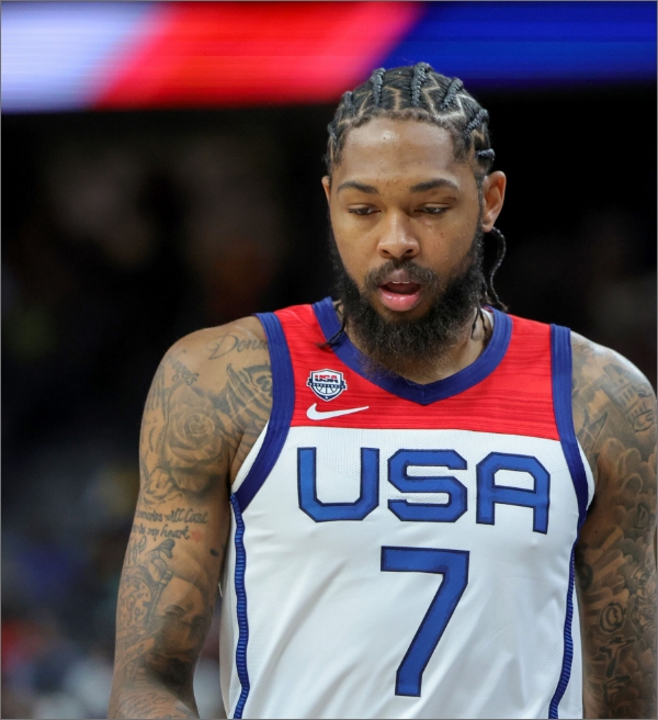 Brandon Ingram mostra insatisfação após estreia na Copa do Mundo Fiba