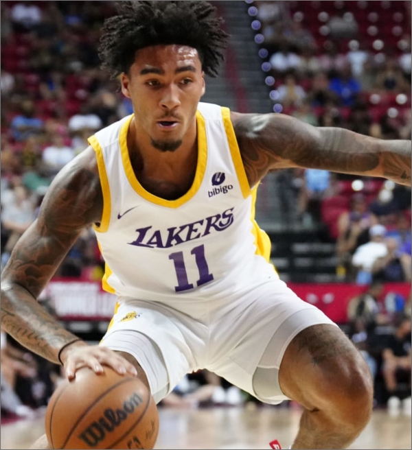 NBA: 3 grandes desafios para Jalen Hood-Schifino na próxima temporada com o Lakers