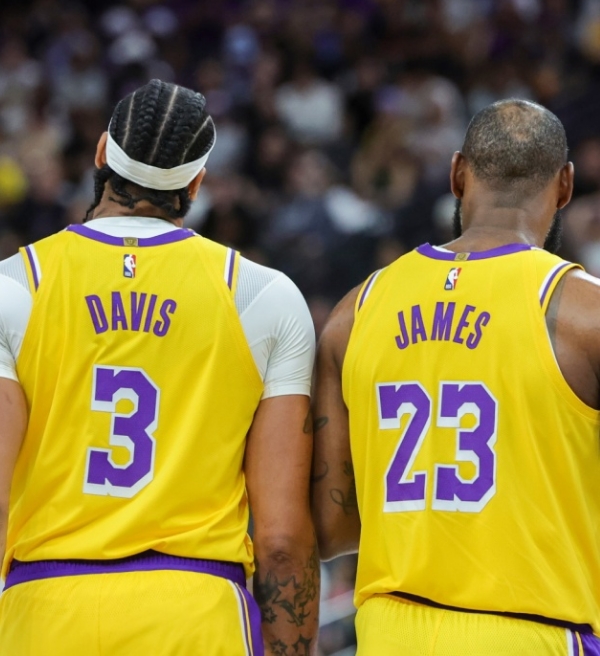 NBA: LeBron James e Anthony Davis falam de grande arma do Lakers para a nova temporada