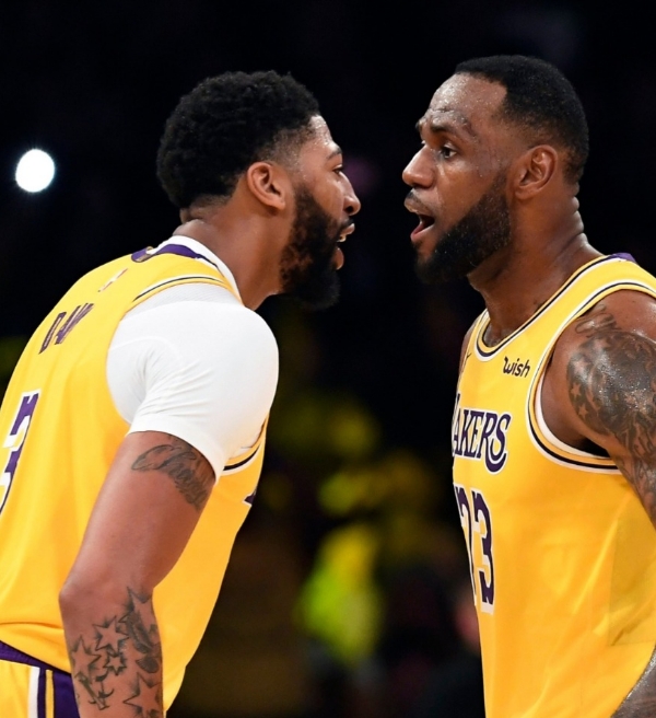 LeBron e Davis estão entre os 10 melhores jogadores da NBA segundo a ESPN