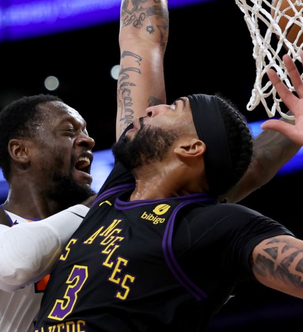 Em dia de festa em Los Angeles, Lakers decepciona e perde para o Knicks